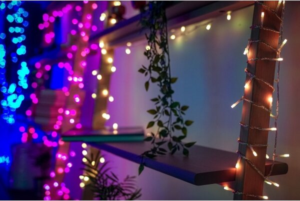 Twinkly TWS250SPP-TEU - LED RGBW външен гирлянд 250 LED диода 23,5m IP44 Wi-Fi