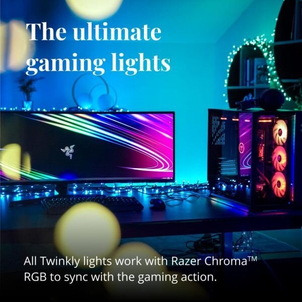Twinkly TWS250SPP-TEU - LED RGBW външен гирлянд 250 LED диода 23,5m IP44 Wi-Fi