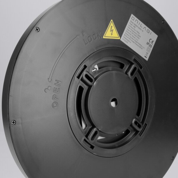 Brilagi - LED таванно осветително тяло ESTELA LED/18W/230V черно