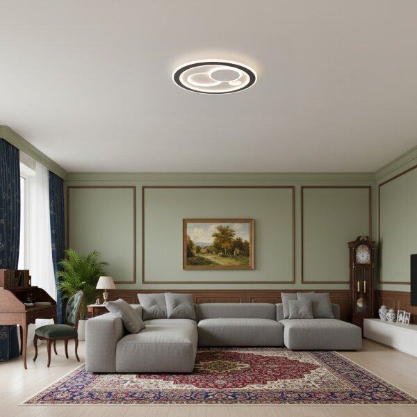 Brilagi - LED димируемо таванно осветително тяло MODERN LED/89W/230V 3000-6000K + ДУ