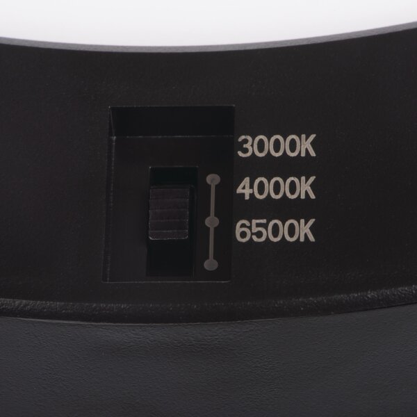 Kanlux 24605 - LED осветително тяло с 2в1 сензор ERGA LED/17W/230V черно