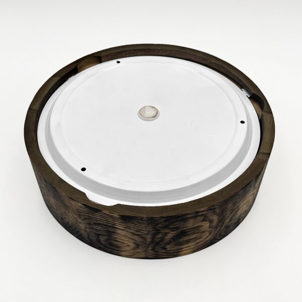 Окачено осветително OAK SMOKY 2xE27/15W/230V IP54, Ø27,5 см, дъб/кафяво
