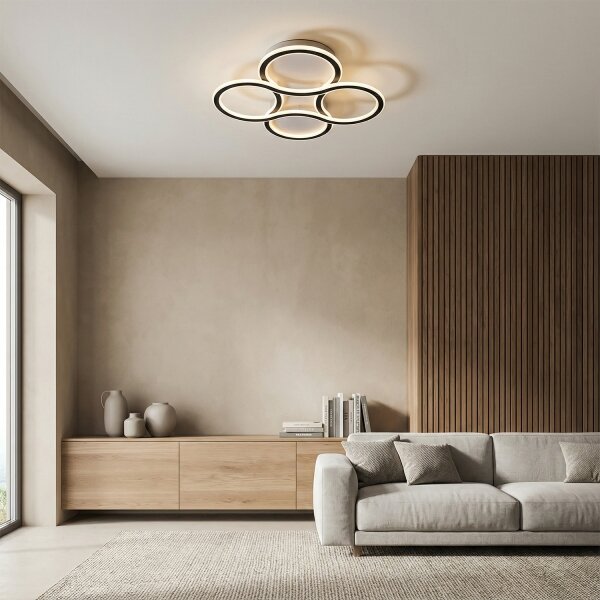 Brilagi - Димируем таванен плафон ORELLI LED/53W/230V 3000-6000K + дистанционно