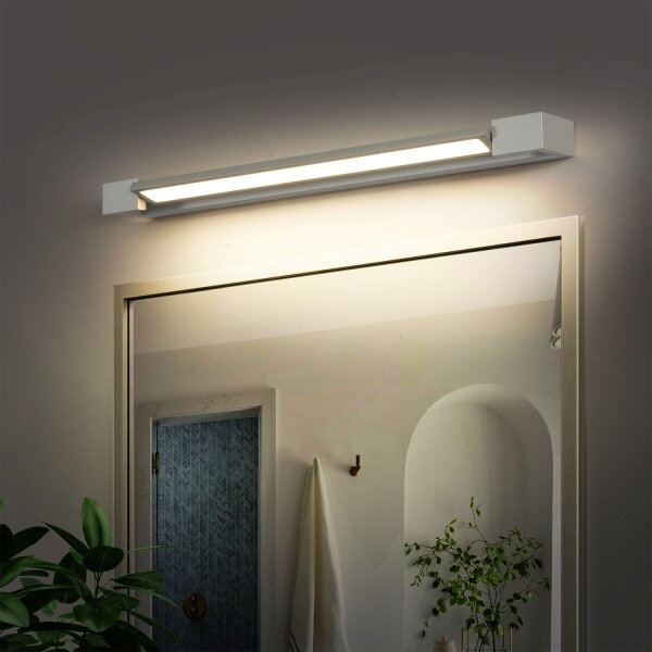 Brilagi-LED Осветително огледало за баня AQUA LINE LED/18W/230V 60 cm IP44 матов хром