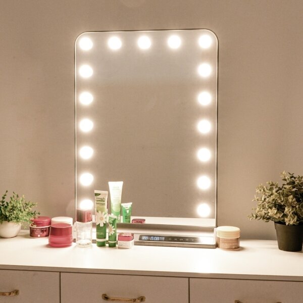 Immax 09101L -LED Димируемо огледало за грим HOLLYWOOD 18W/230V 3000/4200/6000K