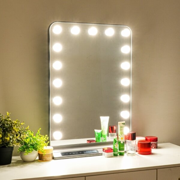 Immax 09101L -LED Димируемо огледало за грим HOLLYWOOD 18W/230V 3000/4200/6000K
