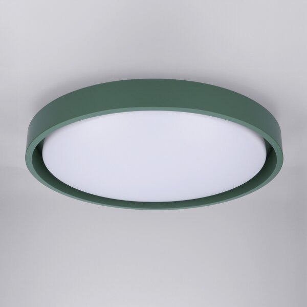 Brilagi - димируемо LED осветително тяло MATTEO LED/48W/230V 3000-6500K Ø 41 cm зелено + дистанционно управление