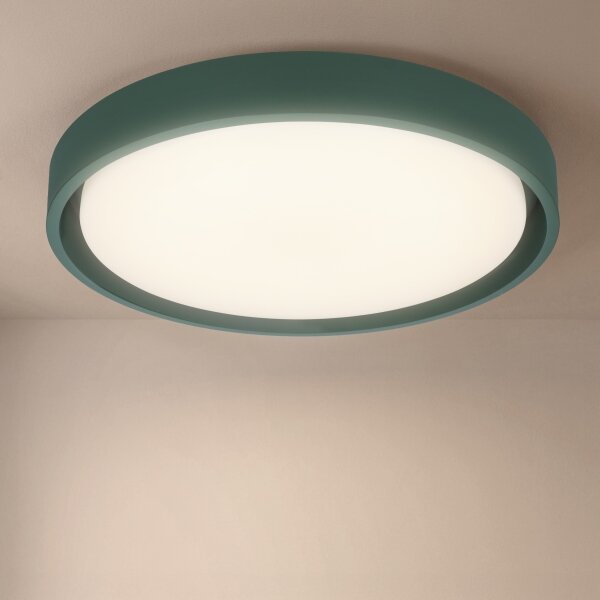 Brilagi - димируемо LED осветително тяло MATTEO LED/48W/230V 3000-6500K Ø 41 cm зелено + дистанционно управление
