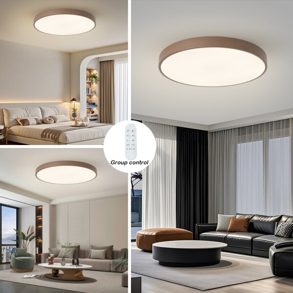 Brilagi-LED димируемо осветително тяло POOL SMART LED/100W/230V 80 cm Wi-Fi (Tuya) + дистанционно управление, кафяво