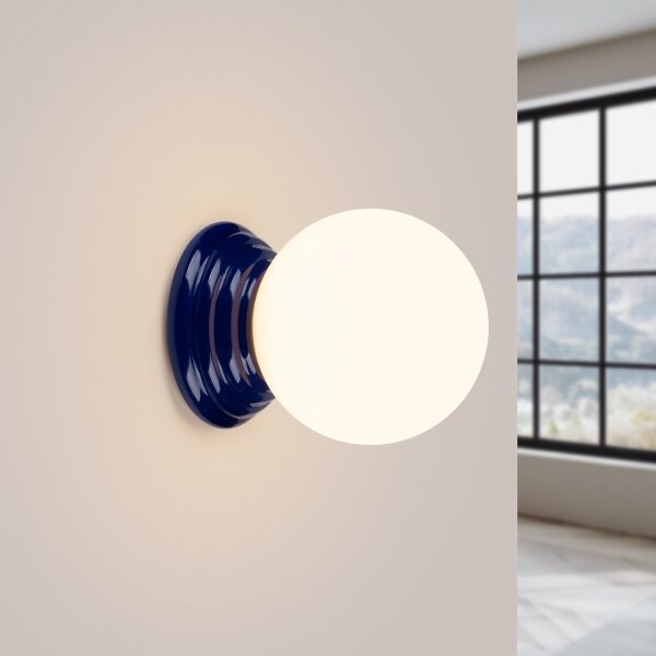 Sollux SL.1896 - Стенно осветително тяло за баня ZORI 1xG9/8W/230V IP44 синьо