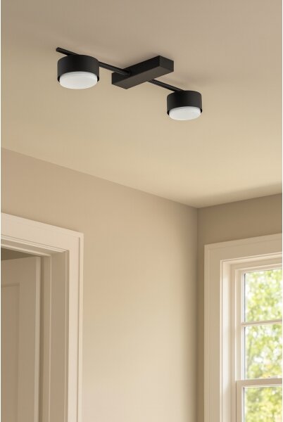 Brilagi - LED точково осветително тяло MONO 2xGX53/12W/230V черно