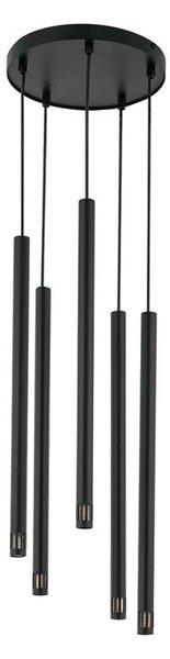 Висящ полилей STALACTITE LASER 5xG9/3W/230V черен