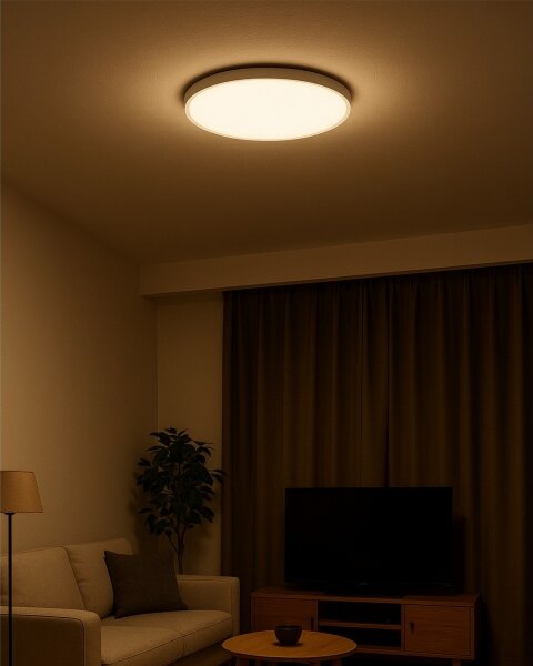 LED таванно осветително тяло LED/32W/230V 3000/4000/6500K, диаметър 40 см, бяло