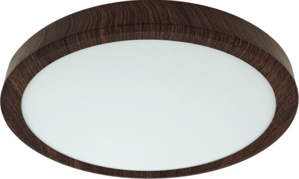 LED таванно осветително тяло LED/18W/230V 3000/4000/6500K Ø 23 см кафяво