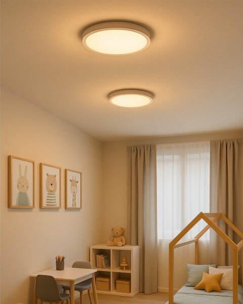 LED таванно осветително тяло LED/24W/230V 3000/4000/6500K Ø 30 см бяло