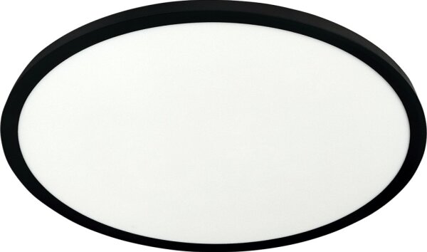 LED таванно осветително тяло LED/32W/230V 3000/4000/6500K Ø 40 cm черно