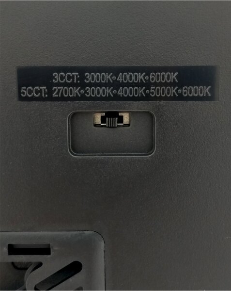 LED таванно осветително тяло LED/40W/230V 3000/4000/6500K 50x50 cm черно