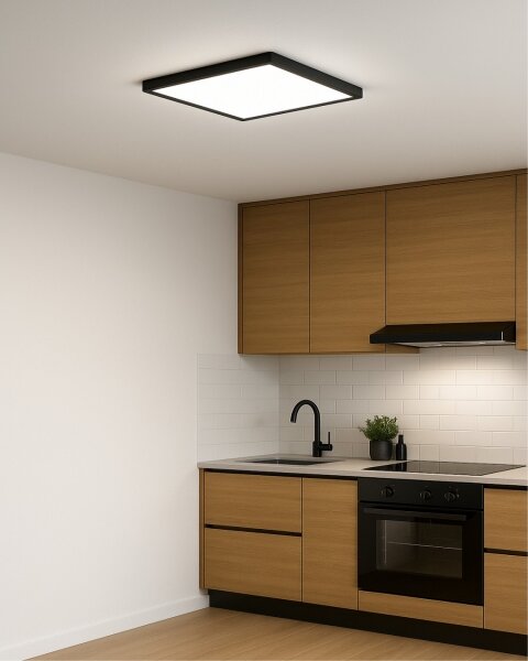 LED таванно осветително тяло LED/32W/230V 3000/4000/6500K 40x40 cm черно