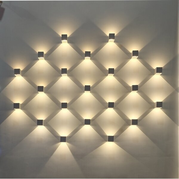 Immax 08510L - LED външно стенно осветително тяло DICE LED/6W/230V 3000K IP65
