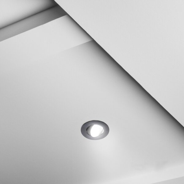 Вградено таванно осветително тяло BRINO LED/3/5/7W/230V 3000/4000/6500K черно