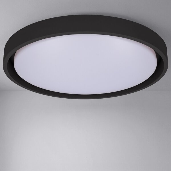 Brilagi -LED димируемо осветително тяло MATTEO LED/60W/230V 3000-6500K Ø 51,5 cm черно + с дистанционно управление