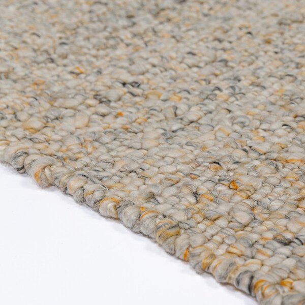 Жълт/светлосив ръчно изработен килим 160x230 cm Finley – Flair Rugs