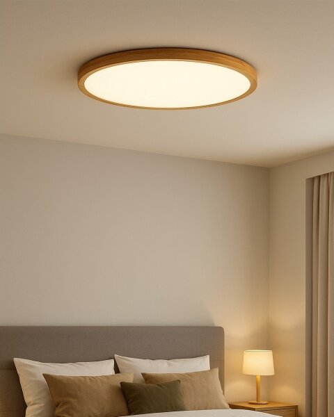 LED таванно осветително тяло LED/32W/230V 3000/4000/6500K Ø 40 см бежово