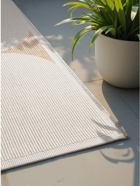Килим за открито и закрито в цвят слонова кост и бежово 120x170 cm Duet Bowen – NORTHRUGS