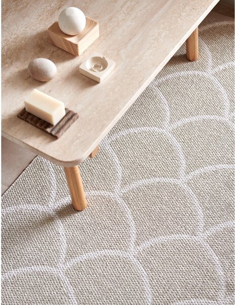Кремава пътека за открито и закрито 70x225 cm Kotte Linen – Pappelina