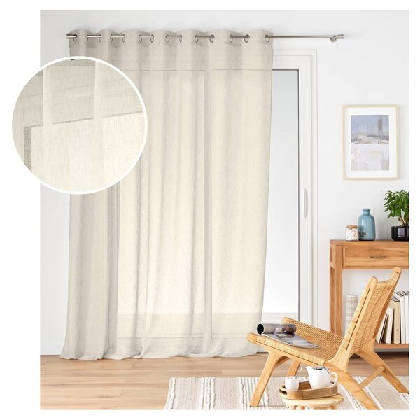 Завеса в естествен цвят 240x240 cm Carlin – douceur d'intérieur