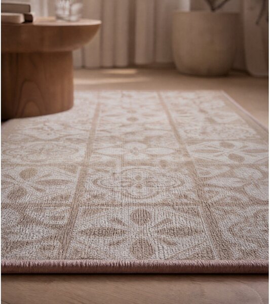 Бежова пътека подходяща за пране 50x120 cm Constantine – douceur d'intérieur