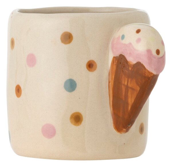 Бежова керамична детска чаша 255 ml Creamy – Bloomingville Mini
