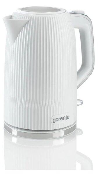 Електрическа кана Gorenje K17DPW, вместимост 1.7 литра, с филтър, 1850W, бяла