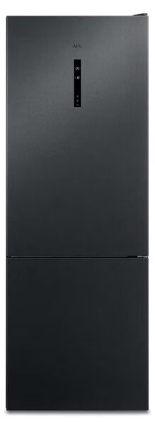 Хладилник с фризер AEG ORC6M481EL, клас E, 481 л. общ обем, свободностоящ, 288 kWh/годишно, MultiFlow, Frostmatic, черен