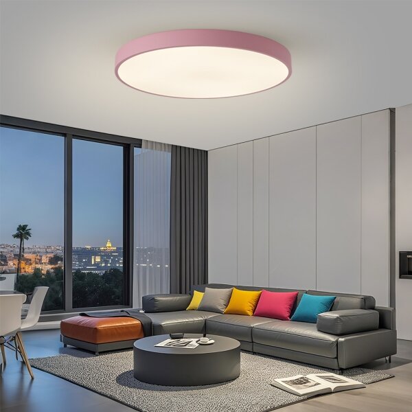 Brilagi-LED Димируемо осветително тяло POOL SMART LED/128W/230V 100 см Wi-Fi Tuya+дистанционно управление розово