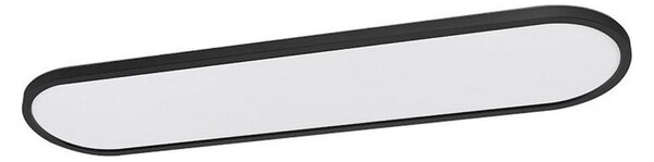 Top Light -LED Плафонно/висящо осветително тяло OVAL LED/36W/230V 3000-6500K черно + дистанционно управление