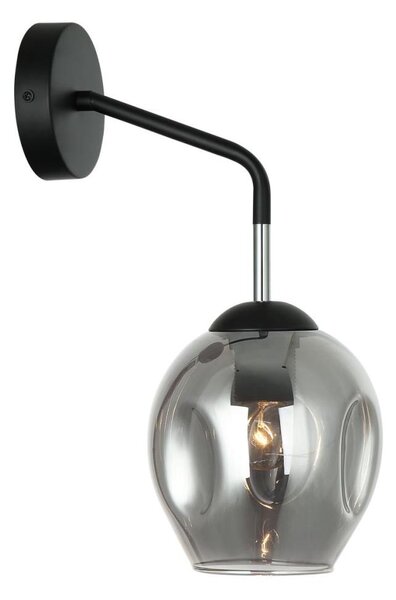 ITALUX WL-30843-1 BK+SG - Аплик BORGO 1xE27/40W/230V черен