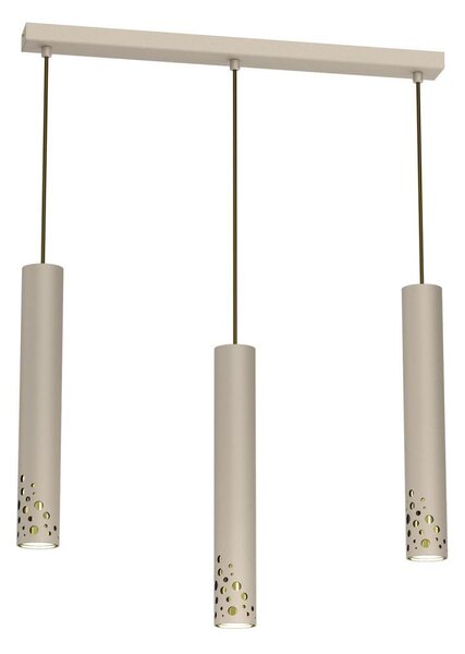 Полилей на кабел ALTRO 3xGU10/8W/230V бежов
