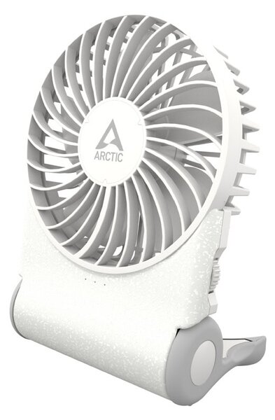 Преносим вентилатор Arctic Summair 2Go, 5W, 9.1cm диаметър, бял