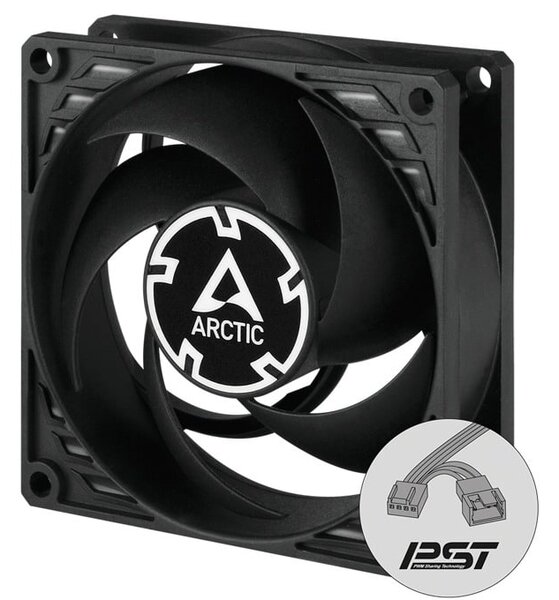 Вентилатор Arctic P8 PWM PST ACFAN00150A, 80mm, 4-pin, 3000 rpm