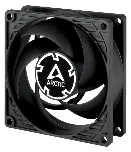 Вентилатор 80mm, Arctic P8 Max, 4-pin, 5000rpm, черен