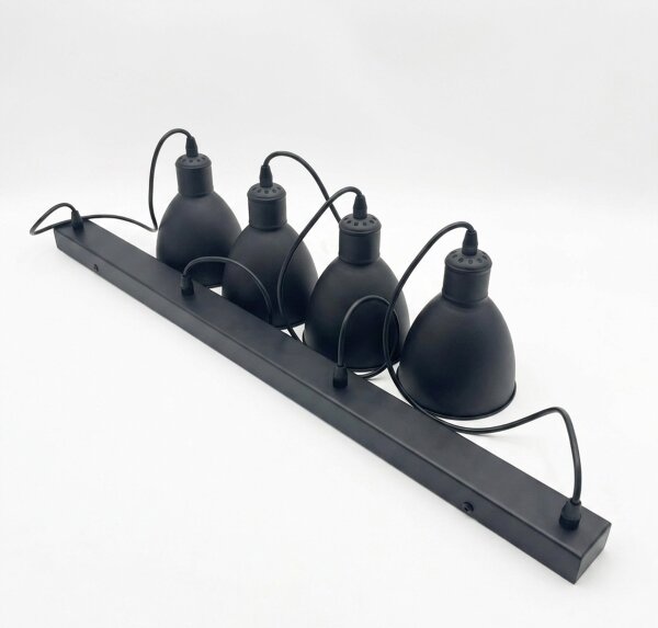 Brilagi - LED полилей на кабел RIDDY 4xE27/60W/230V черен