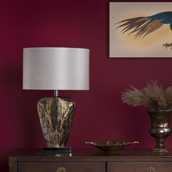 Där Lighting SYR4235 - Настолна лампа SYRACUSE 1xE27/60W/230V
