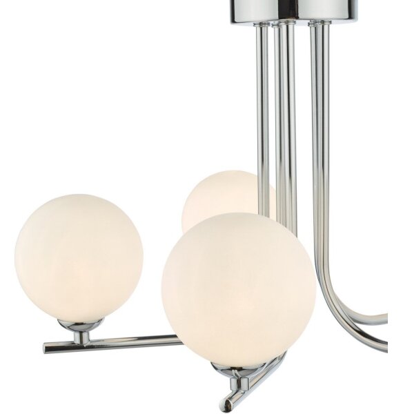 Där Lighting CRA5450-02 - Полилей на штанга CRADLE 5xG9/25W/230V лъскав хром