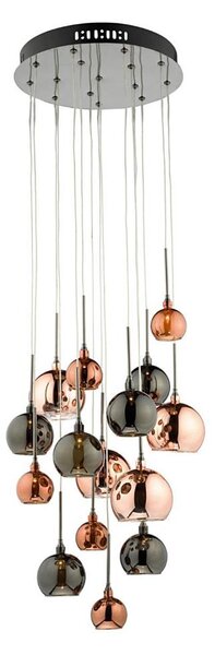 Där Lighting AUR1564 - Полилей на кабел AURELIA 15xG4/10W/230V