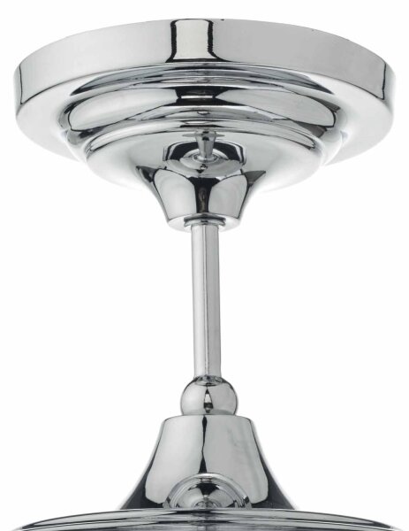 Där Lighting CAD0150 - Полилей за баня с повърхностен монтаж CADEN 1xE27/60W/230V IP44 лъскав хром
