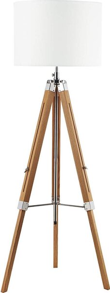 Där Lighting EAS4943 - Подова лампа EASEL 1xE27/60W/230V кафява