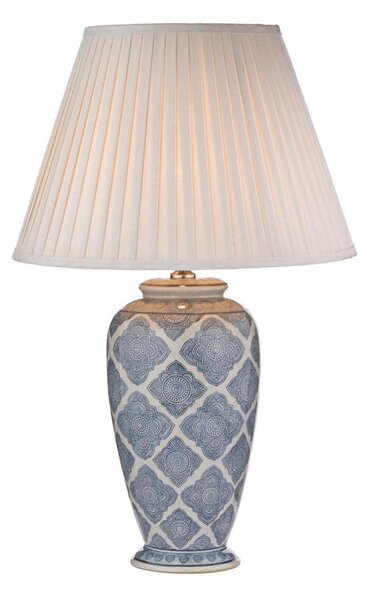 Där Lighting ELY4223 - Настолна лампа ELY 1xE27/60W/230V синя