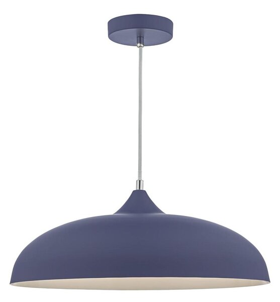 Där Lighting KAE0123 - Висяща лампа на кабел KAELAN 1xE27/60W/230V синя