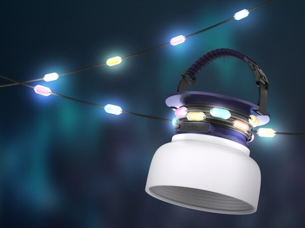 Immax 08493L - преносима соларна LED RGB лампа 10W, 3600mAh, IP65